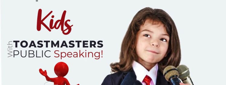 Empower your kids with Toastmasters public speaking