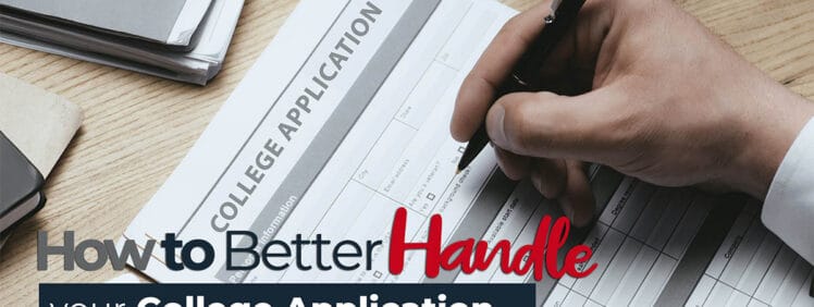How to handle your college application with less stress