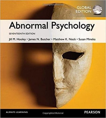 Abnormal Psychology, 17e, Global Edition – PDF