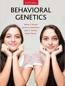 Behavioral Genetics (7th Edition) – PDF