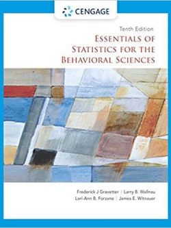 Essentials of Statistics for the Behavioral Sciences (10th Edition) – PDF
