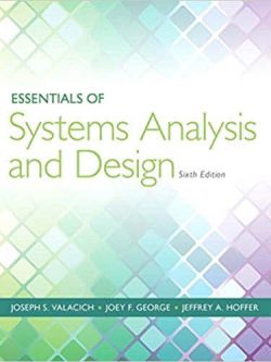 Essentials of Systems Analysis and Design (6th Edition) – PDF