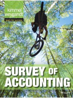 Survey of Accounting – Kimmel/Weygandt – PDF