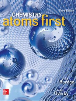 Chemistry: Atoms First (3rd Edition)