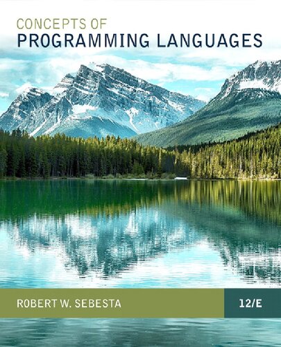 Concepts of Programming Languages (12th Edition)