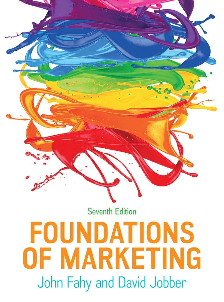Foundations of Marketing (7th Edition)