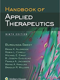 Handbook of Applied Therapeutics (9th Edition)