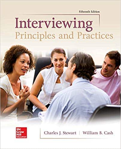 Interviewing: Principles and Practices (15th Edition)