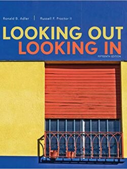 Looking Out, Looking In (15th Edition)