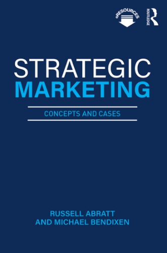 Strategic Marketing: Concepts and Cases
