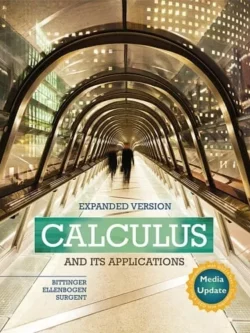 Calculus and Its Applications Expanded Version Media Update – PDF
