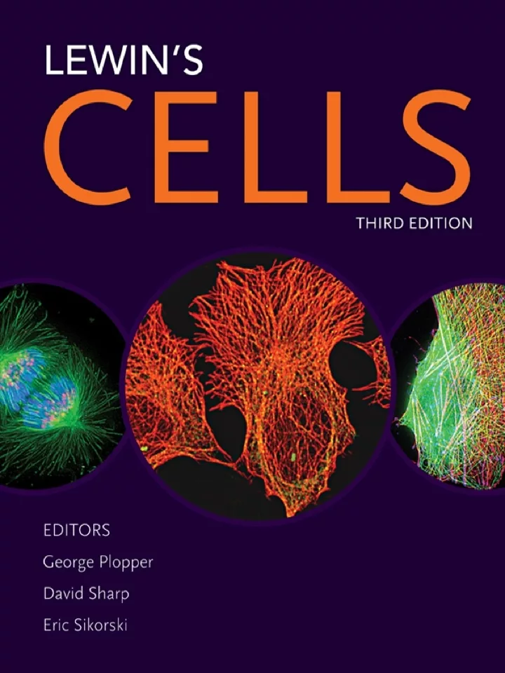 Lewin’s CELLS (3rd Edition) – PDF