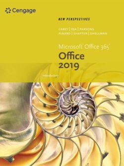 New Perspectives Microsoft Office 365 and Office 2019 Introductory – PDF